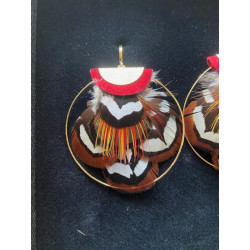 BOUCLES D'OREILLES - MOYEN...