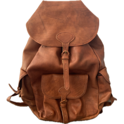 SAC A DOS EN CUIR TAPEL 20L