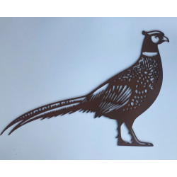 SILHOUETTE FER FORGÉ FAISAN...