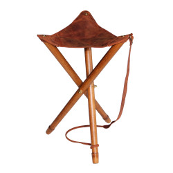 SIEGE TREPIED HEXAGONE TAPEL